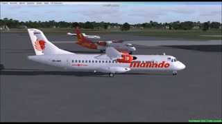 FSX Malindo Air Landing at Kerteh Airport [upl. by Cire]