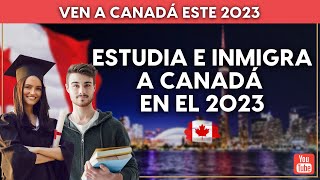 ATENCIÓN BECAS para ESTUDIAR EN CANADÁ por ser Latinoamericano [upl. by Noxaj757]