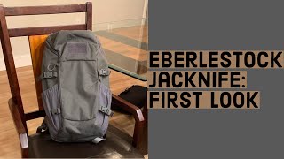 Eberlestock Jacknife  First Look and Initial Review [upl. by Ayak]