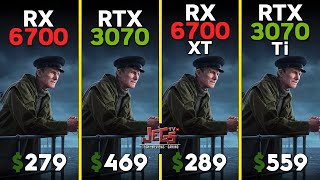 RX 6700 vs RTX 3070 vs RX 6700 XT vs RTX 3070 Ti  Ryzen 5 7600  Tested in 15 games [upl. by Bette462]