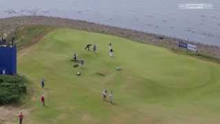 Phil Mickelson  Shot of the year Scottish Open 2013 WOW [upl. by Ammann]