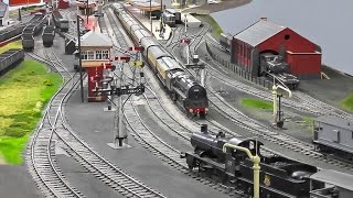 Pete Watermans 7mm layout August 17th 2014 HD [upl. by Eerpud]