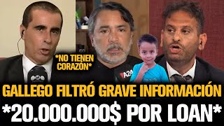 GALLEGO FILTRÓ GRAVE INFORMACIÓN DE LOAN QUE CONMOCIONA A LA FAMILIA [upl. by Yelnats]