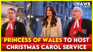 Princess Kate to Host Annual Christmas Carol Service at Westminster Abbey [upl. by Ahsenek]