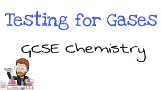 Testing for Gases  GCSE Chemistry  Combined Science [upl. by Ardnaeel501]