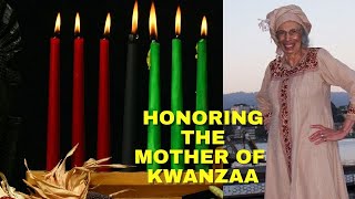 Kwanzaas HIDDEN HISTORY  honoring the Mother Of Kwanzaa Makinya SibekoKouate [upl. by Nevlin]