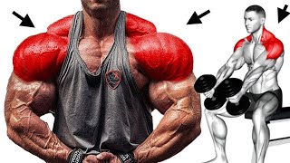 Shoulder Traps Exercises  Wider Shoulder And Huge Traps Workout [upl. by Kinimod]