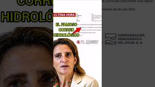 Confederación Hidrográfica del Júcar  Teresa Ribera [upl. by Nahtal]