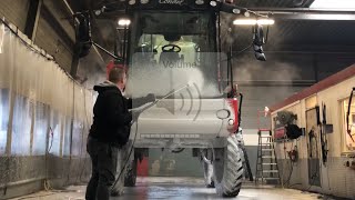 Agrifac Condor agricultural self propelled sprayer Non Contact ProNano Agri Cleaning [upl. by Nonnahs455]