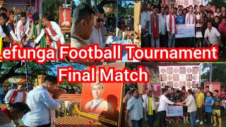 Lefunga Football Final Match Maharaja BIR BIKRAM MANIKYA Bahadur Memories Tournament [upl. by Eahcim320]