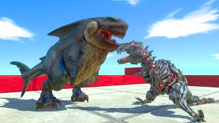 1 vs 1  Tech Rex vs All Dinosaur Development Indoraptor Indominus Rex Megalodon Rex  ARBS [upl. by Alul]