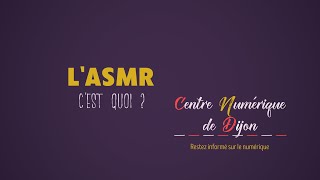 LASMR cest quoi [upl. by Naesyar]