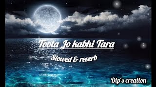 Toota Jo kabhi Tara slowed amp reverb song ✨ love music flyingjatt romantic slowedampreverb star [upl. by Scales571]