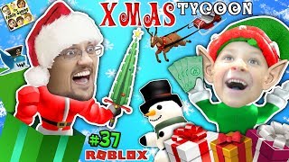 ROBLOX CHRISTMAS TYCOON FGTEEV Toy Factory  the North Pole w Christmas Songs amp Holiday Swords [upl. by Dott89]