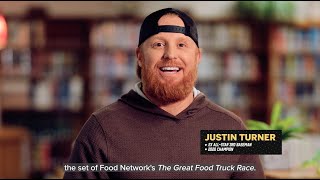 Justin Turner Judges The Best Ballpark Food Truck Creations 🏟️ [upl. by Mord]