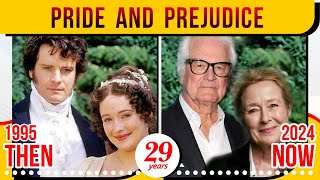 Pride and Prejudice 1995 Cast Then and Now [upl. by Walczak]