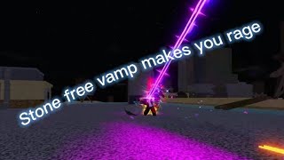 YBA STONE FREE  VAMP IS INSANELY OP [upl. by Perry57]