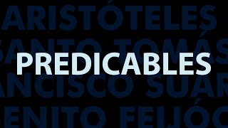 Predicables [upl. by Hazelton]