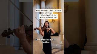 zelda lostwoods ocarinaoftime videogamemusic violincover violin videogames bayarea cityhall [upl. by Yelsnya]