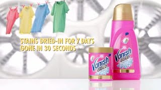 2016 Vanish Gold Oxi Action 30 Seconds [upl. by Arden]