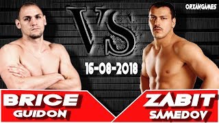 ZABİT SAMEDOV vs BRİCE GUİDON Забит Самедов  Брис Гуидон [upl. by Ahilam]