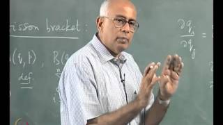 Mod01 Lec05 Hamiltonian dynamics Part I [upl. by Blaze]