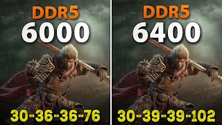 DDR5 6000 vs 6400  Ryzen 9000  Test in 6 Games [upl. by Belen871]