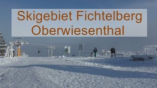 Fichtelberg Skigebiet Oberwiesenthal  Erzgebirge im Winter [upl. by Vas]