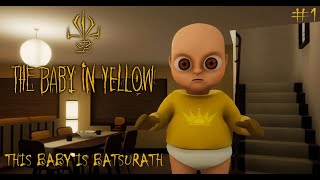 I BECAME A BABY SITTER FOR A DAY😱  THE BABY IN YELLOW GAMEPLAY 1 [upl. by Nido839]