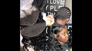 13x6 Frontal Sew In  Low Hairline  SCALP  ERICKA J [upl. by Reames932]