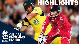 England amp Australia In Huge Scoring T20  2013  Highlights [upl. by Nireves]