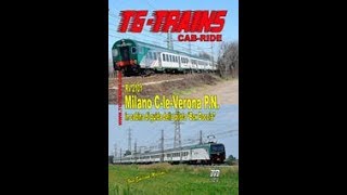 Milano CentraleVerona Porta Nuova RV 2101 cabride carrozza pilota MD “Box Doccia” parte 16 [upl. by Campos830]