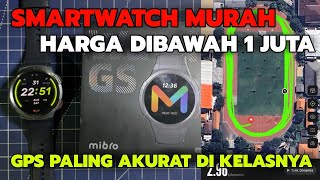 GPS PALING AKURAT DI BAWAH 1 JUTA  Smartwatch Lari Built in GPS Dibawah 1 Juta di Tahun 2024 [upl. by Junina]