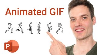 How to make Animated GIF using Microsoft PowerPoint [upl. by Egap107]