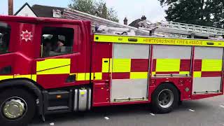 Hertfordshire Fire and Rescue Service Ware Road Hertford 2682024 [upl. by Ettevi]