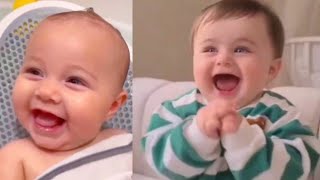 Cute Baby Reaction Part2  Baby Viral Video Compilation  funny baby 🤣💖✨ [upl. by Raul803]