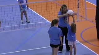 Cilene Drewnick Drills for Beginner Volleyball Players [upl. by Dhiren]