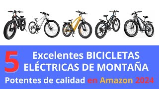 Top 5 BICICLETAS ELECTRICAS DE MONTAÑA CALIDAD PRECIO RECOMENDADAS 2024 [upl. by Ketty]