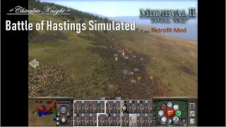 Battle of Hastings 1066AD  Medieval 2 Total War  simulated real number soldiers [upl. by Coster]