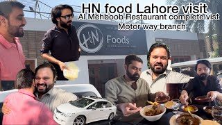 HN Foods Lahore  Al Mehboob restaurant full review motor way branch  5 November 2024  blal gunj [upl. by Jock]