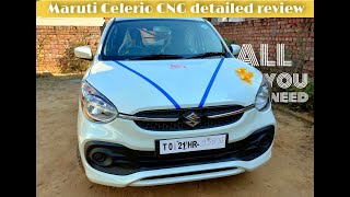 New maruti suzuki Celerio CNG 2022 fully detail review  new celerio CNG  ON ROAD price  features [upl. by Anidnamra]