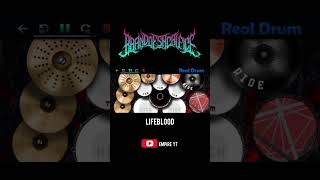 Brand Of Sacrifice  Lifeblood  Real Drum Cover shorts shortvideo brandofsacrifice [upl. by Darmit]