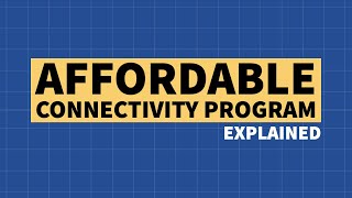 Affordable Connectivity Program Internet Discount Explained [upl. by Laehcym]