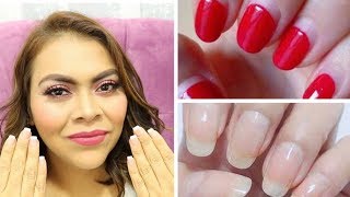 COMO RETIRAR GELISH FÁCIL Y RÁPIDO EN CASA [upl. by Irallih]