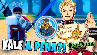 MUITO FORTE TESTEI a IMPERIAL SWORD ESPADA do REI MAGO do GRIMOIRES ERA  Roblox  GG Games [upl. by Nolahs]