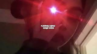 flashing lights  kanye west sped up [upl. by Terb]