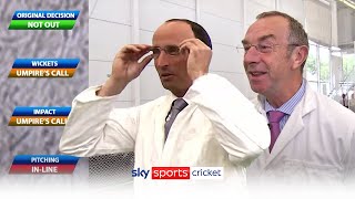 Howzat Nasser Hussain and Bumble put their umpire skills to the test [upl. by Aicre]