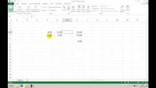 Excel Calcoli e inserimento ore Tutorial 1 [upl. by Lodi374]