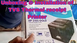 TVS RP 3160 Gold Thermal Printer Installation On PC amp Setting On Tally On Cloud details settings [upl. by Barrie582]