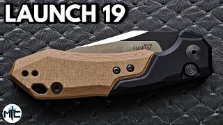 Kershaw Launch 19 Automatic Folding Knife  Full Review [upl. by Anuaik]